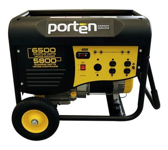 Generador De 6500 Watts A Gasolina Porten Encendido Manual IVA CERO