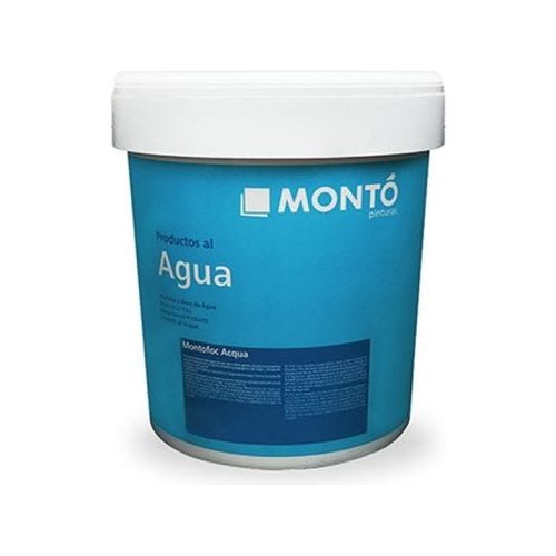 Montofoc Esmalte Al Agua Blanco De 20 Kilogramos Monto