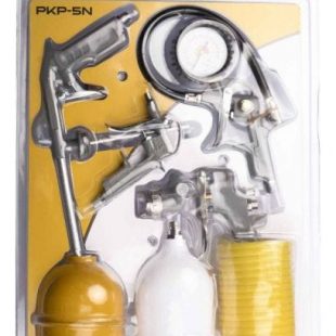 Kit Pistola De Pintar Mas Accesorios Para Aire Porten