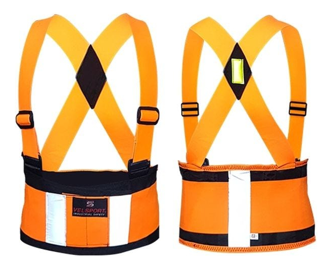 Faja Lumbar Elastica Reflectiva Talla S