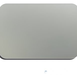 Panel De Aluminio Alutile Bright Silver De 1.55 X 5.8 Metros
