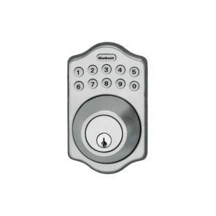 Cerradura electronica botonera nickel satin kwikset