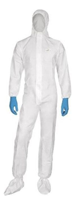 Traje De Proteccion Reutilizable Delta Para Quimicos -