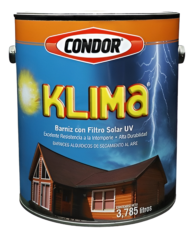 Klima Barniz Para Exterior De 1 Galon Condor