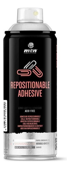 Spray Pro Adhesivo Reposicionable 400ml Montana