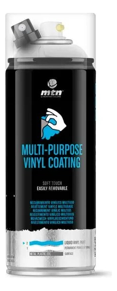 Spray Vinil Liquido Barniz Transparente Brillant Plastic Dip