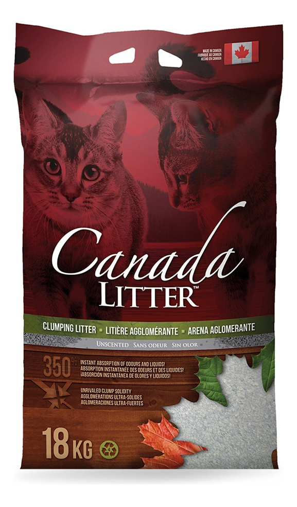 Arena P/gato Canada Litter 18kg Super Absorv