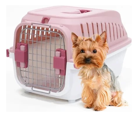 Transportador Para Perro Rosa 55 X 35 X 32.5 Cm - Image 2